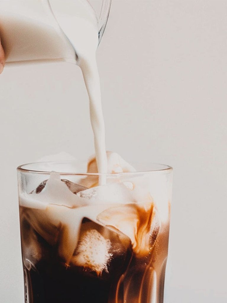 Homemade Oat Milk Iced Coffee