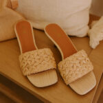 Party In Paradise Raffia Woven Heel