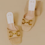 The Margot Raffia Woven Heel