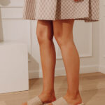 The Pismo Raffia Woven Platform Sandal in Natural