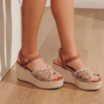 The Evonny Floral Espadrille Wedge