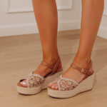 The Evonny Floral Espadrille Wedge
