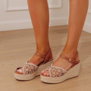 The Evonny Floral Espadrille Wedge