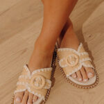 The Sunnie Raffia Woven Sandal
